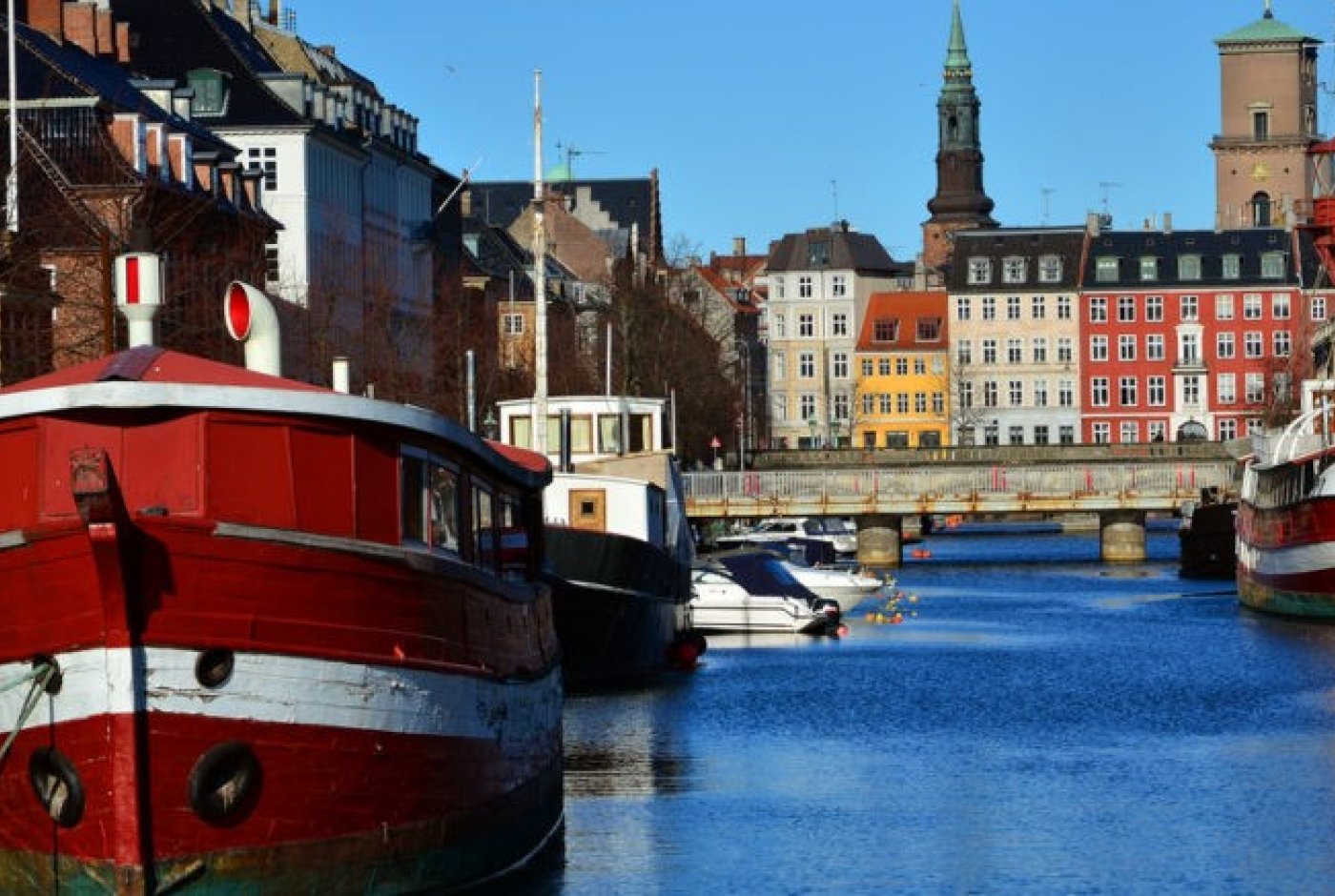 View of Frederiksholms Kanal, Christiansborg and Thorvaldsen's Museum