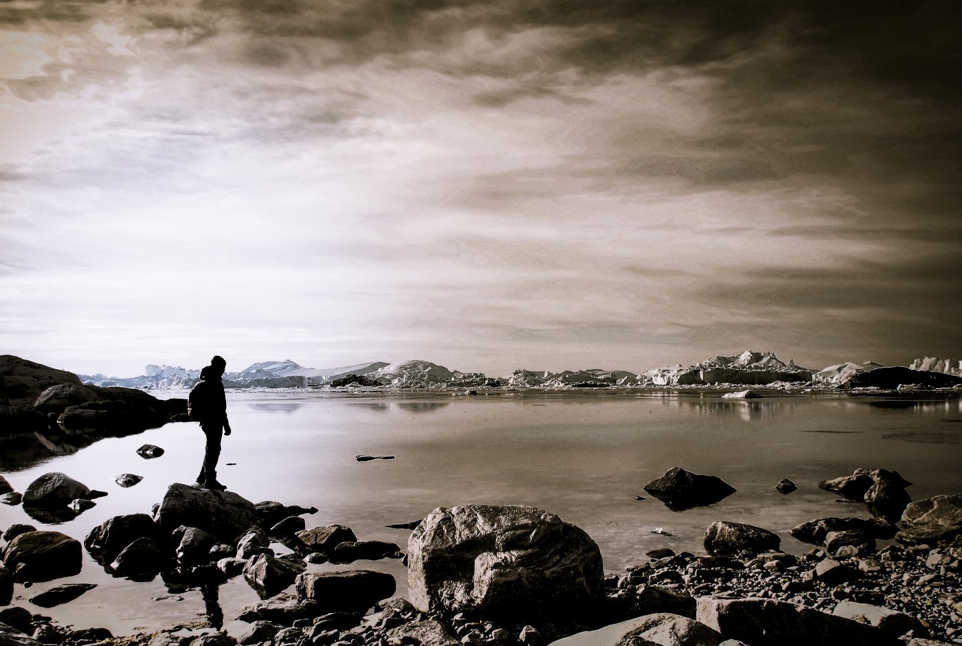 a guy in Greenland