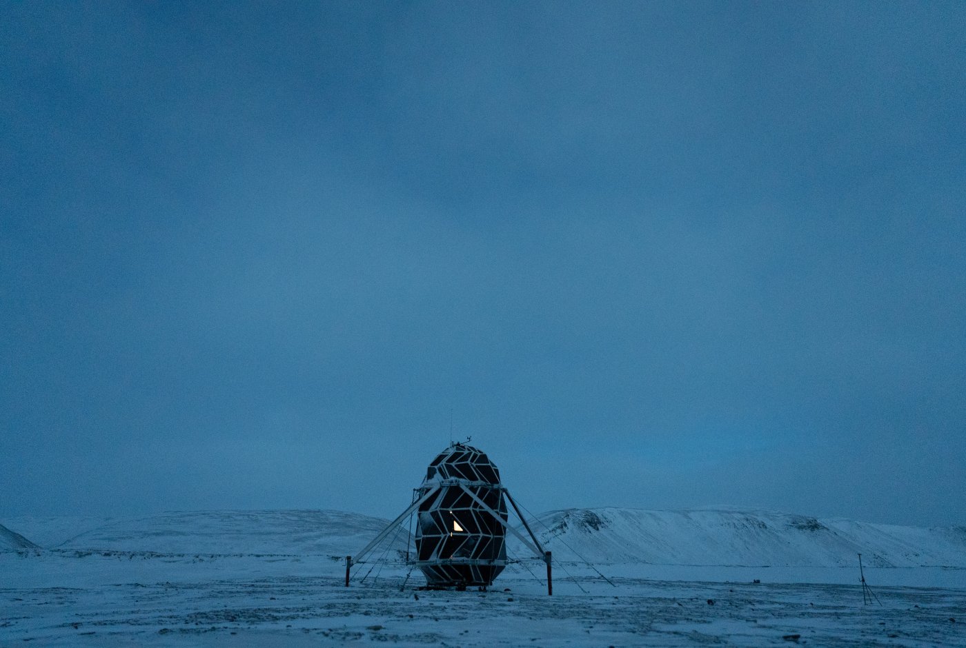 a Moon home in Greenland