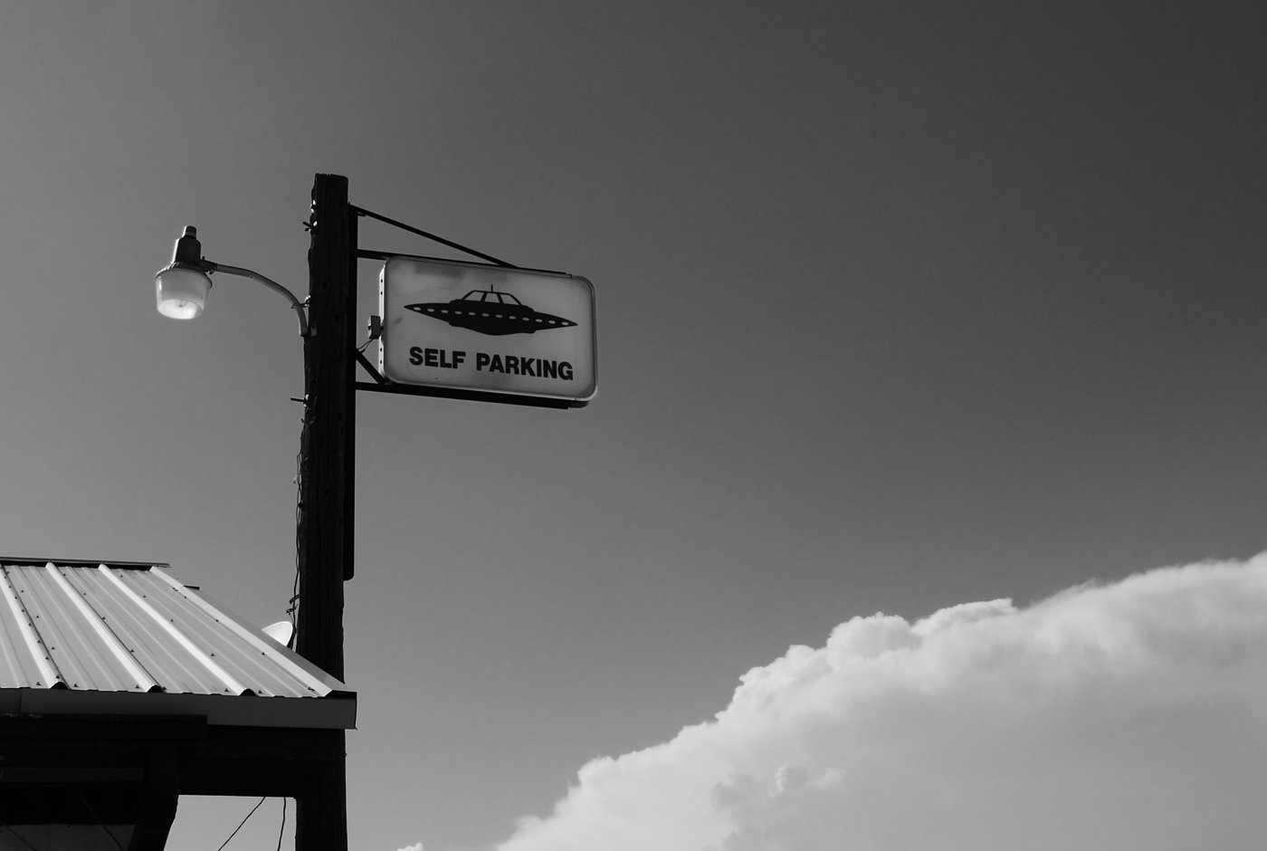 a sign