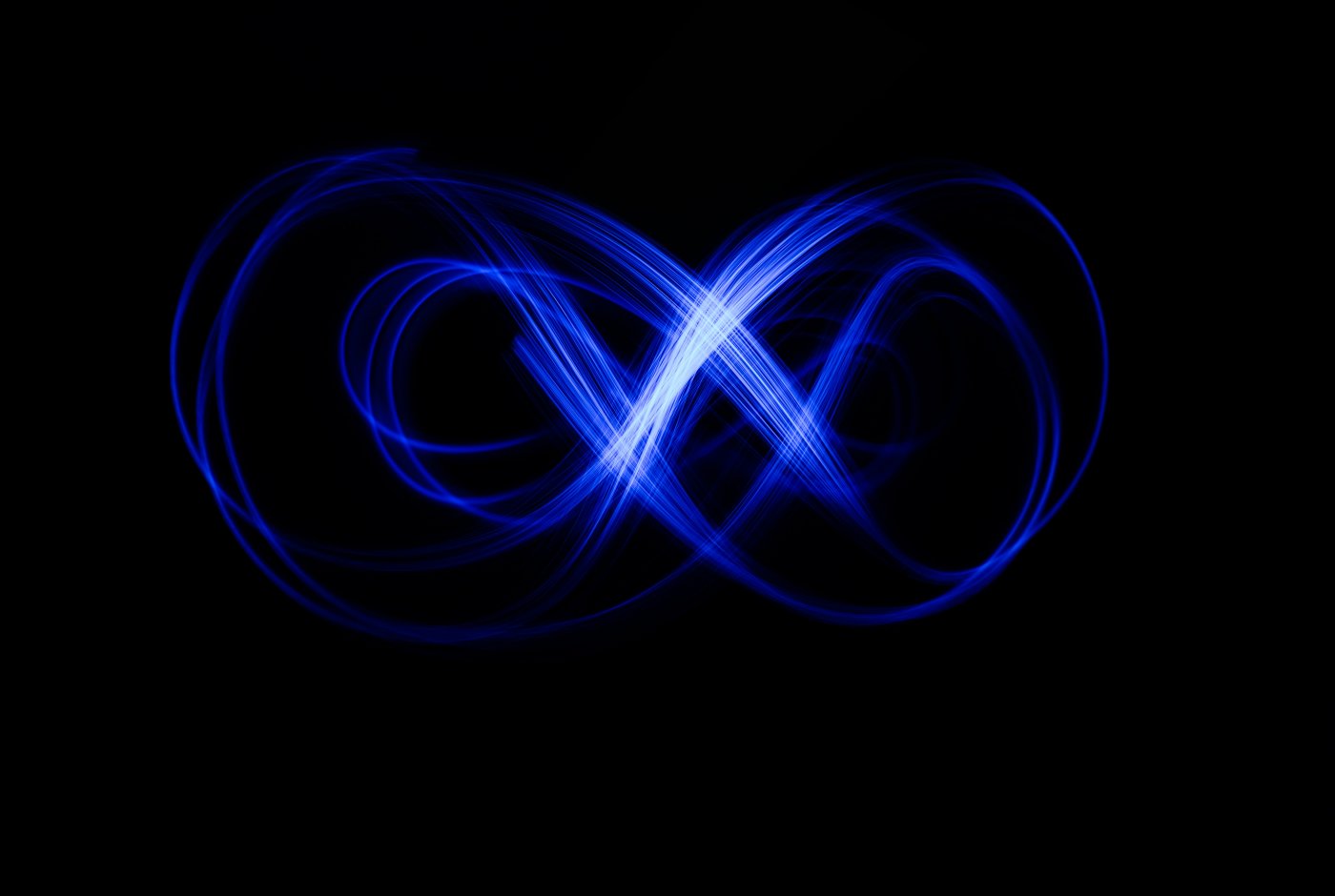 abstract fibre light painting