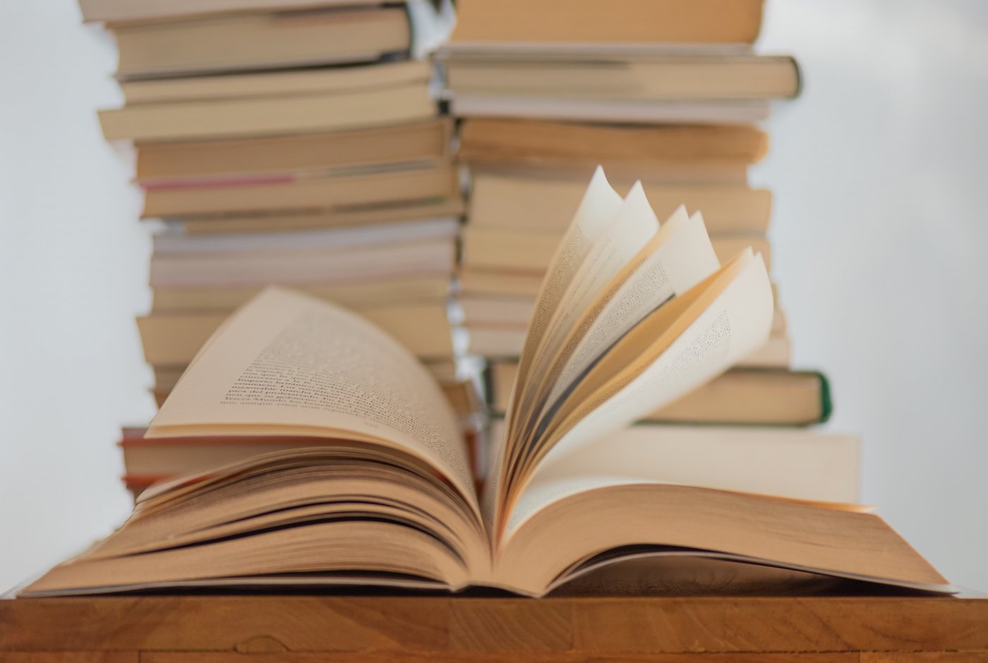 an open book