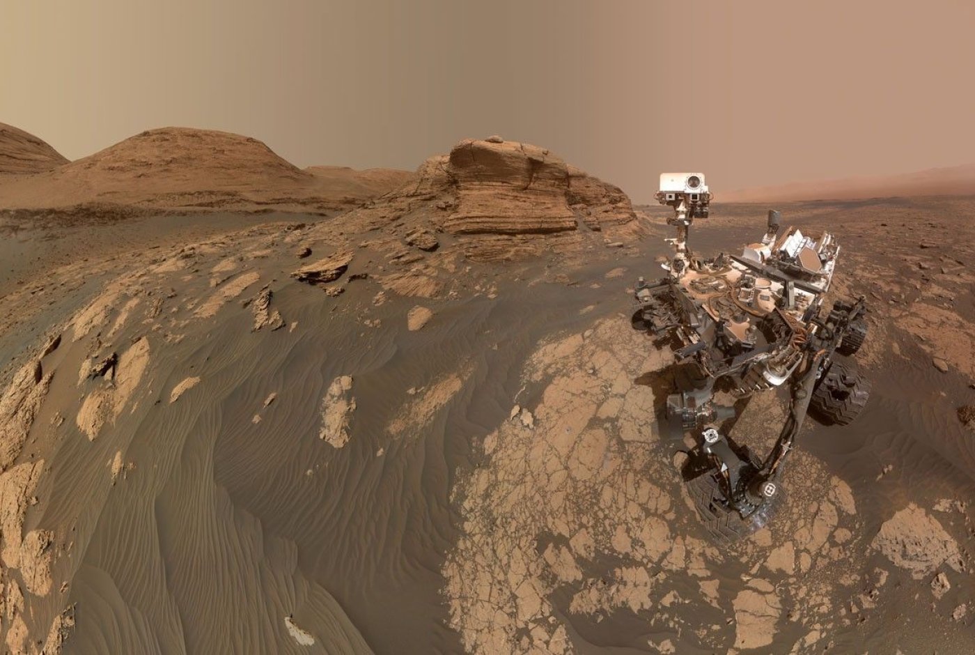 Curiosity’s Selfie at Mont Mercou