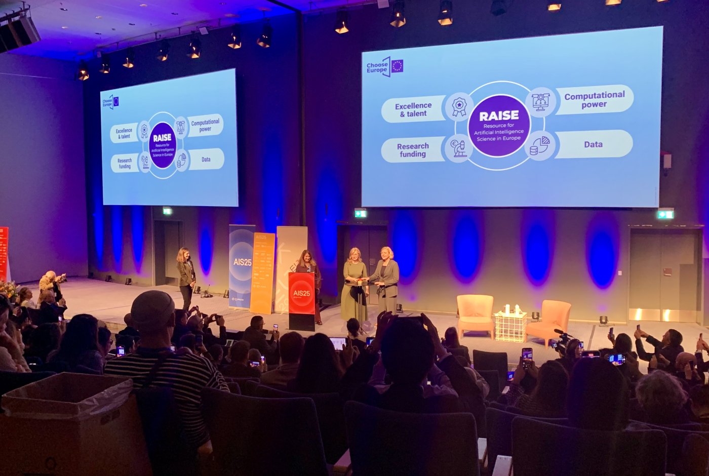 large stage Bella Center