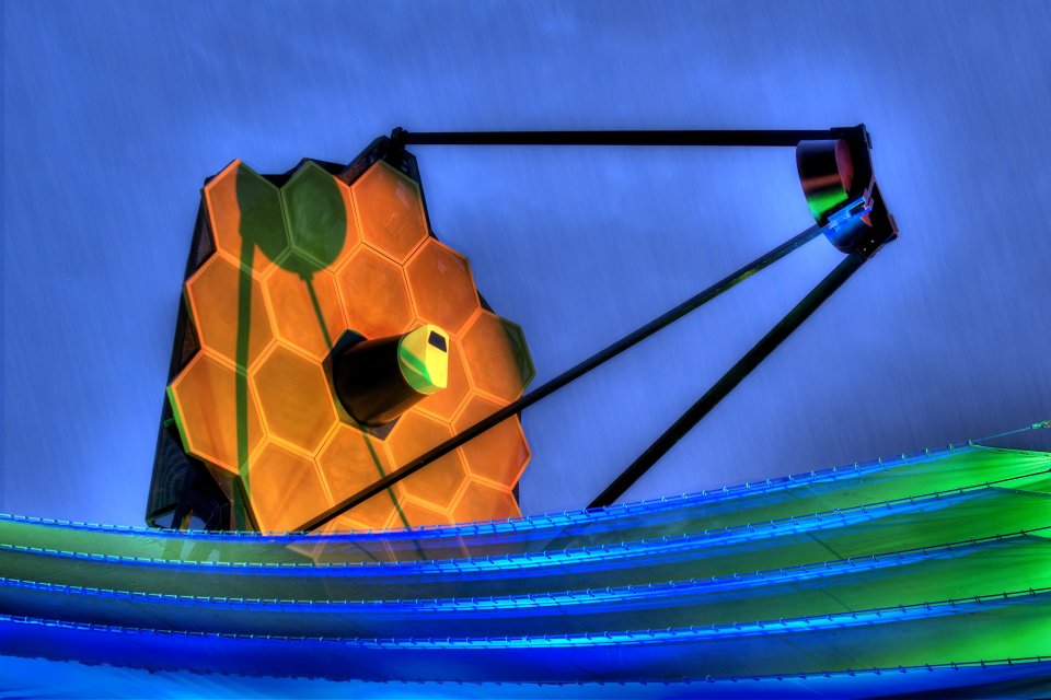 a photo of a telescope