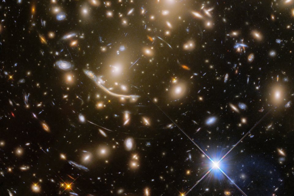 a photo of thousands of galaxies