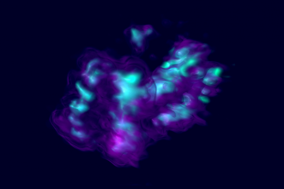 a purple and light blue image