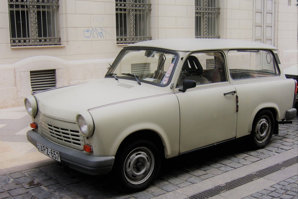 a Trabant car