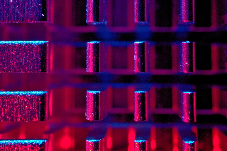 abstract view of CPU Heat Sink