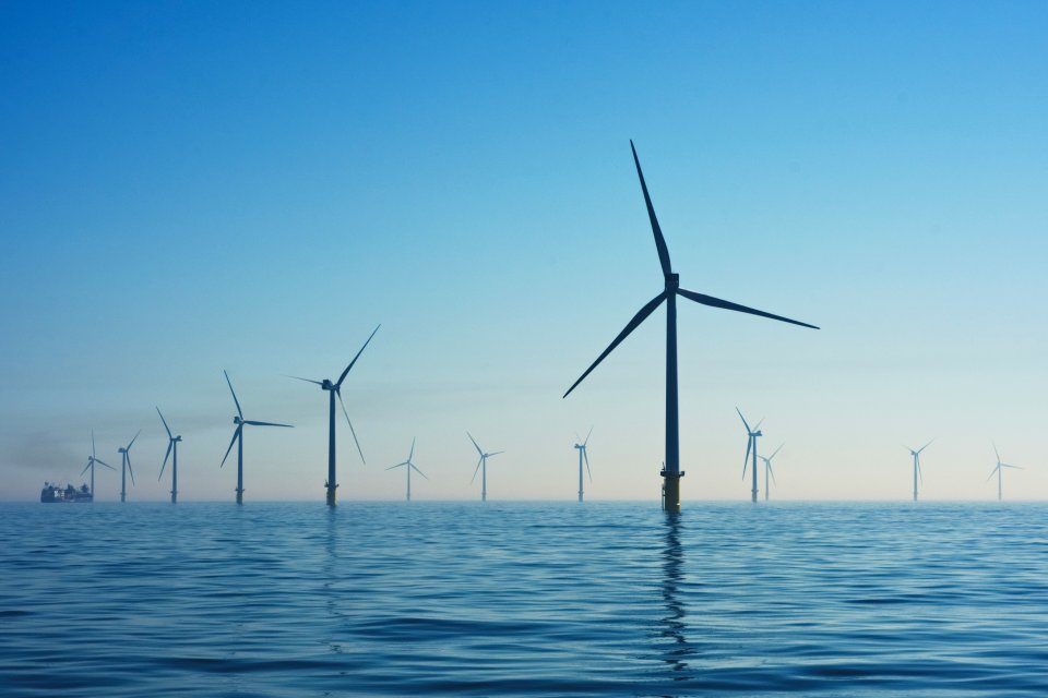 Windmills at sea