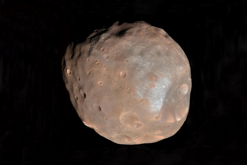 Martian Moon Phobos